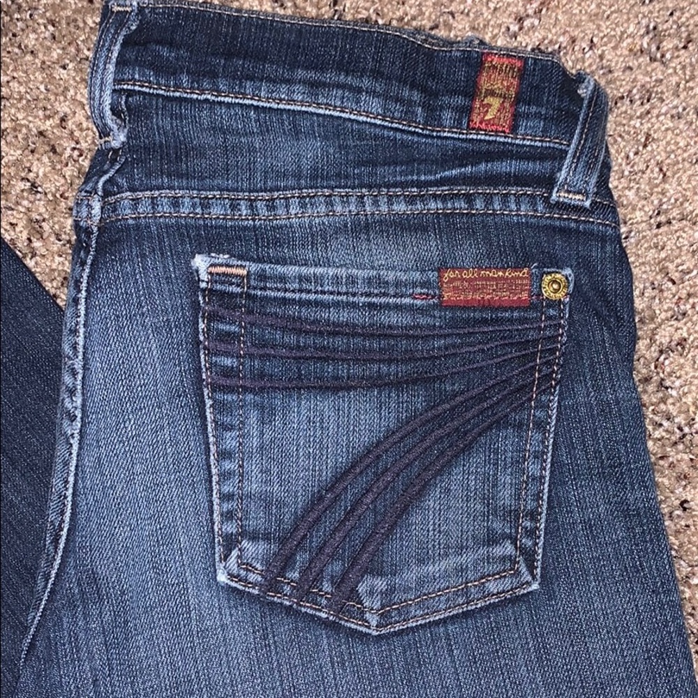 7 For All Man Kind flare jeans